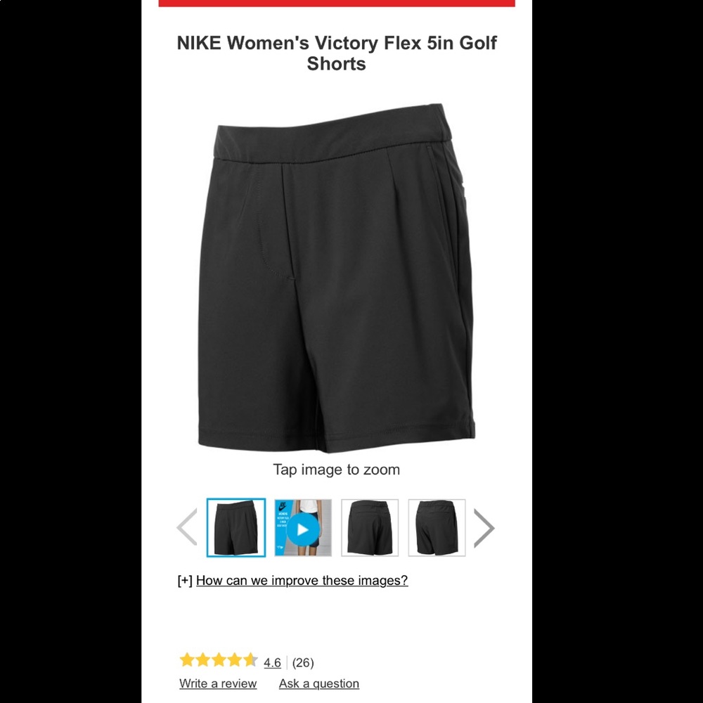 Brand New Nike Golf Shorts